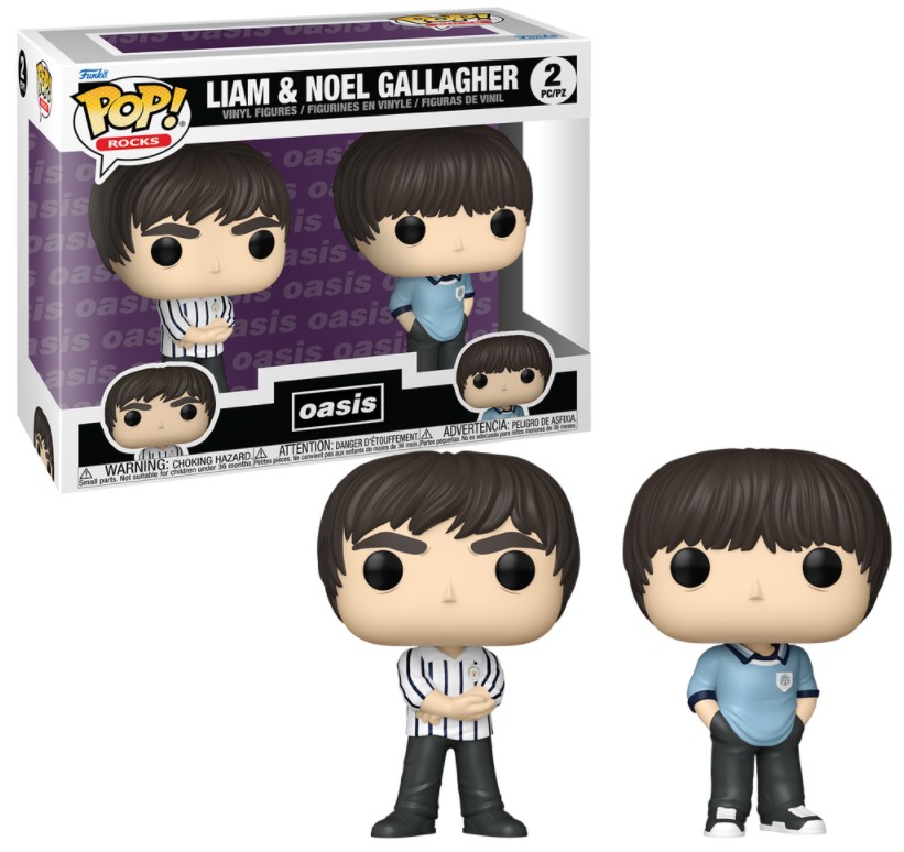 Liam & Noel Gallagher (Oasis) Funko Pop! Rocks 2-Pack 889698893831