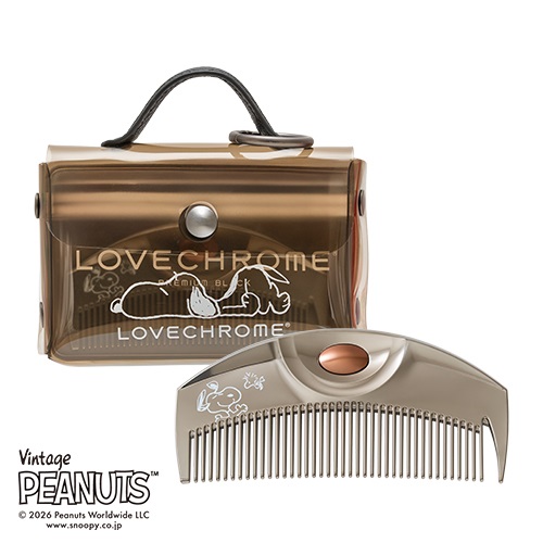 LOVECHROME】＜PEANUTS＞（R）PGツキ プレミアムブラック バッグ