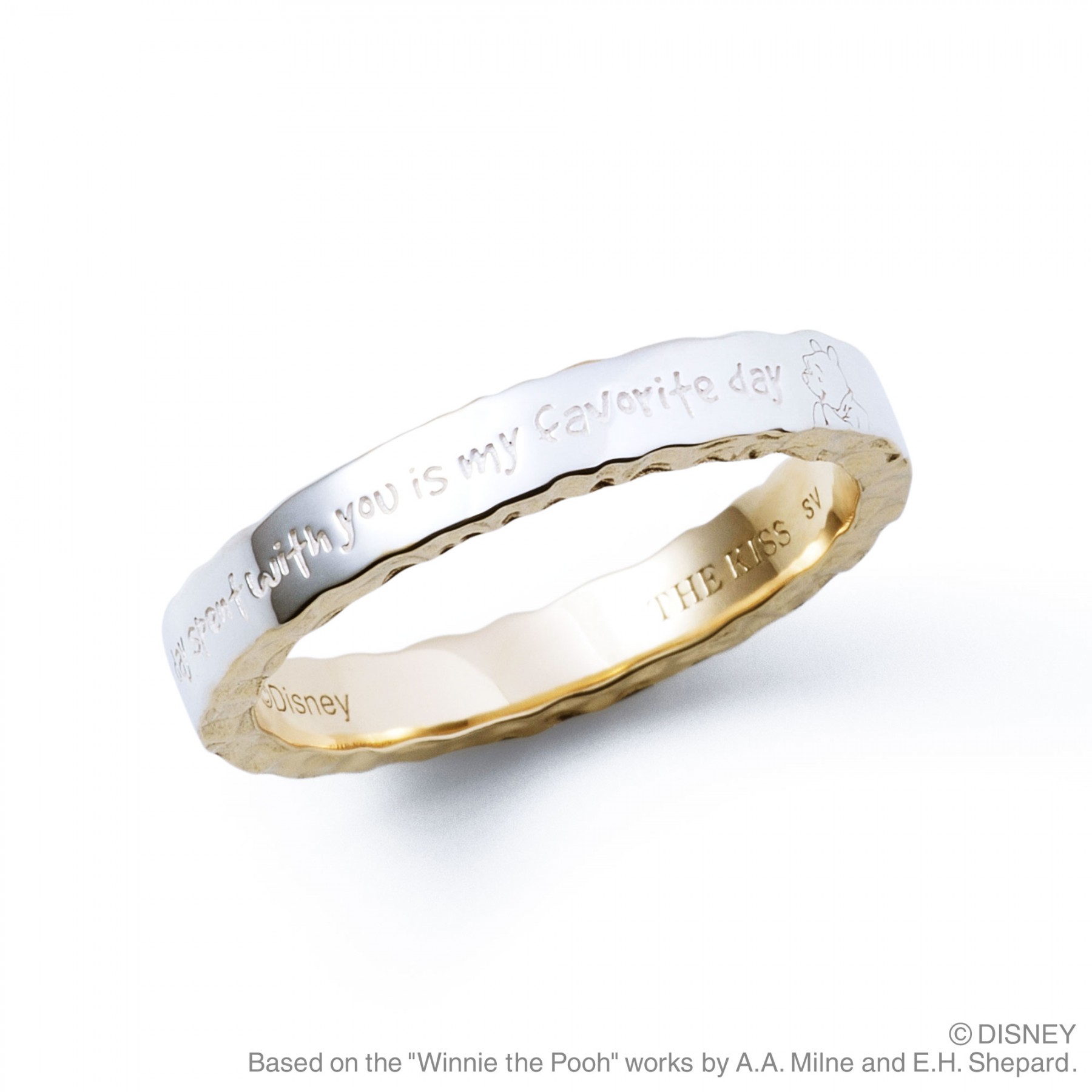 ディズニー くまのプーさん / シルバー ペア リング DI-SR523-P｜THE