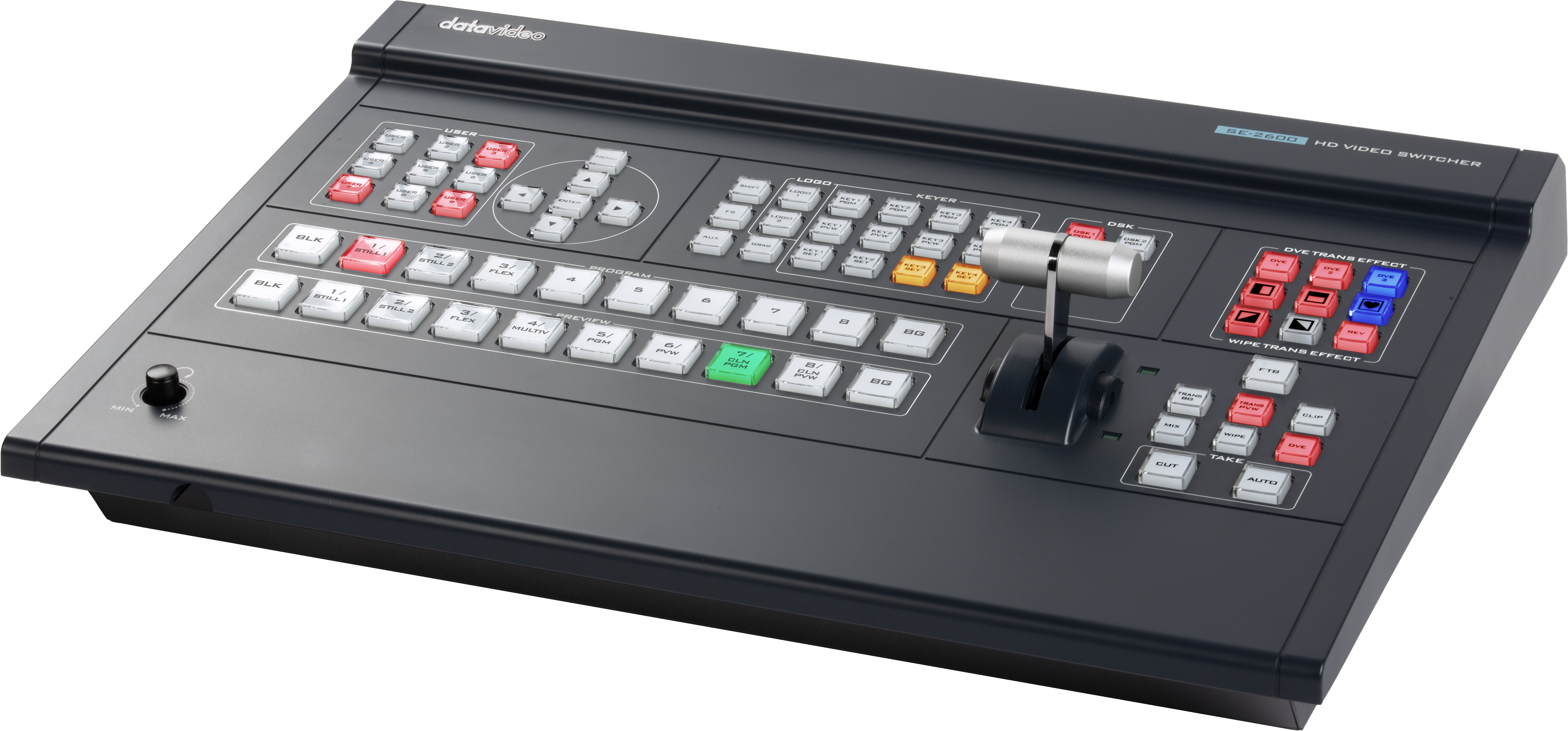 SE-2600 HD 8-Channel Digital Video Switcher | Datavideo