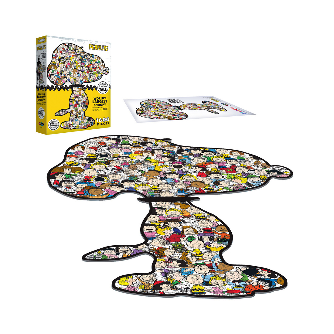 RoseArt-Peanuts-World's Largest Snoopy-1600 Piece Jigsaw