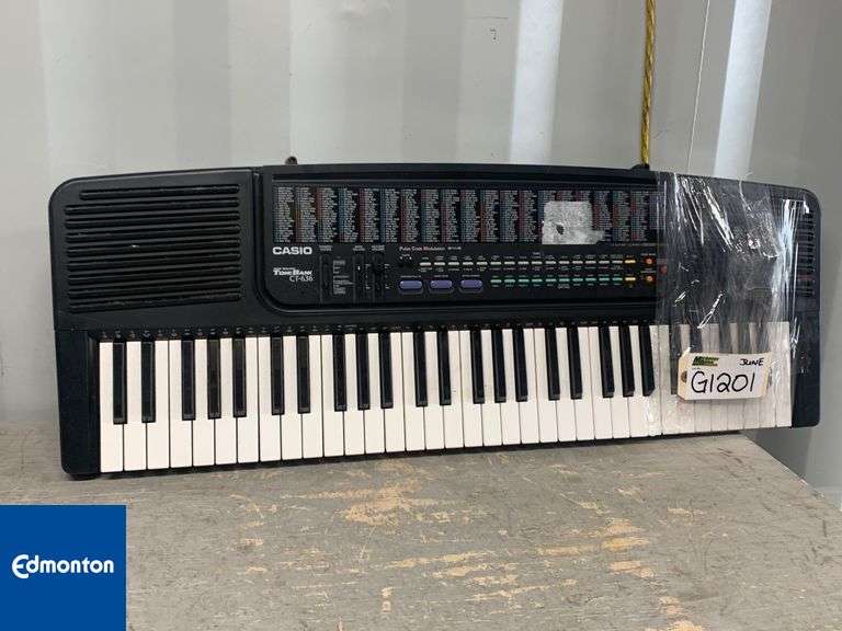 Casio Tone Bank CT-636 Keyboard - Qty 1 - Michener Allen