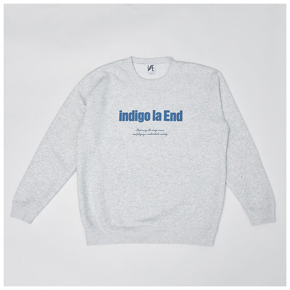 indigo la End】 ilE スウェット (ash) - e+Shop