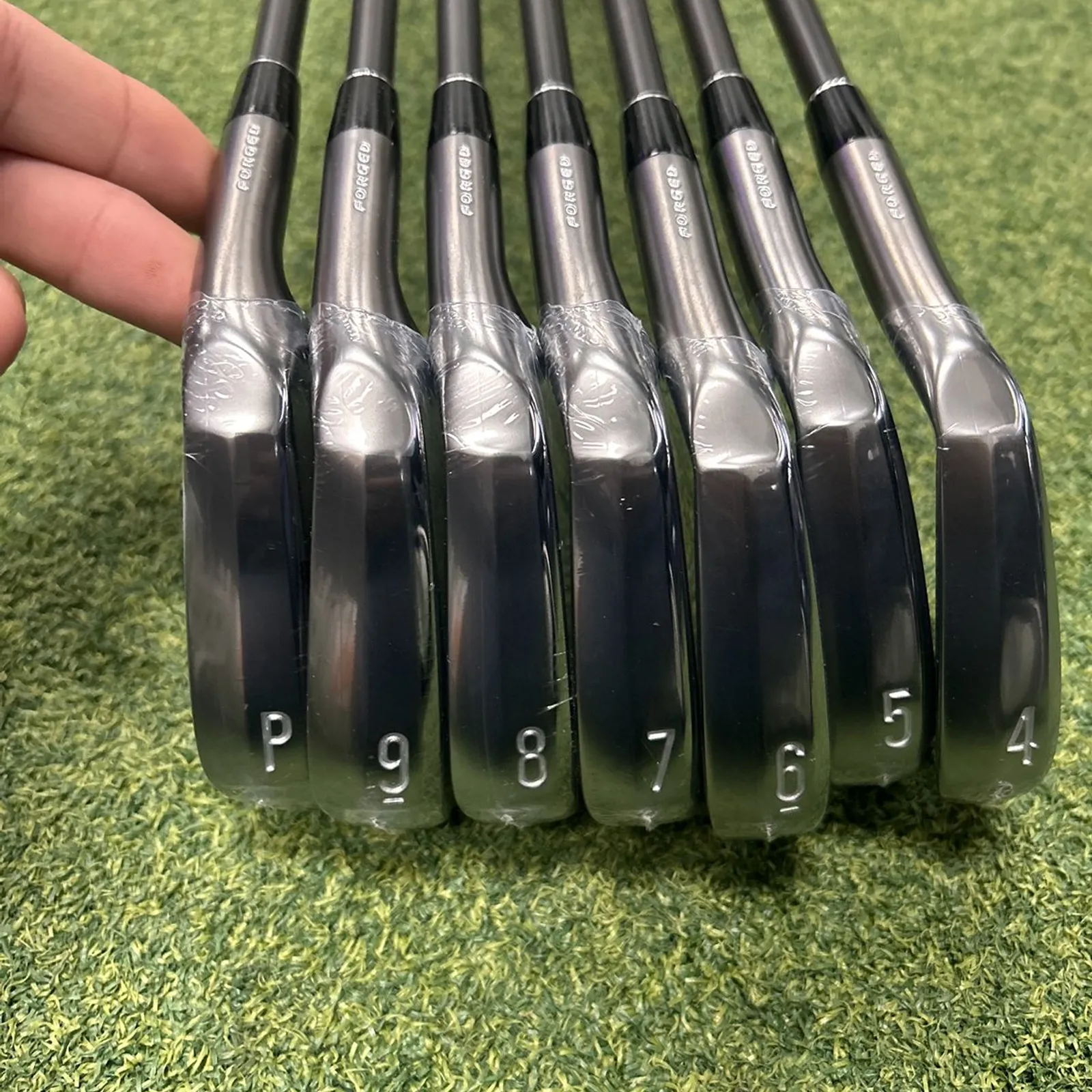 Limited Edition Srixon ZX7 MK 2 Black Iron Set 4-Pw KBS Tour CT