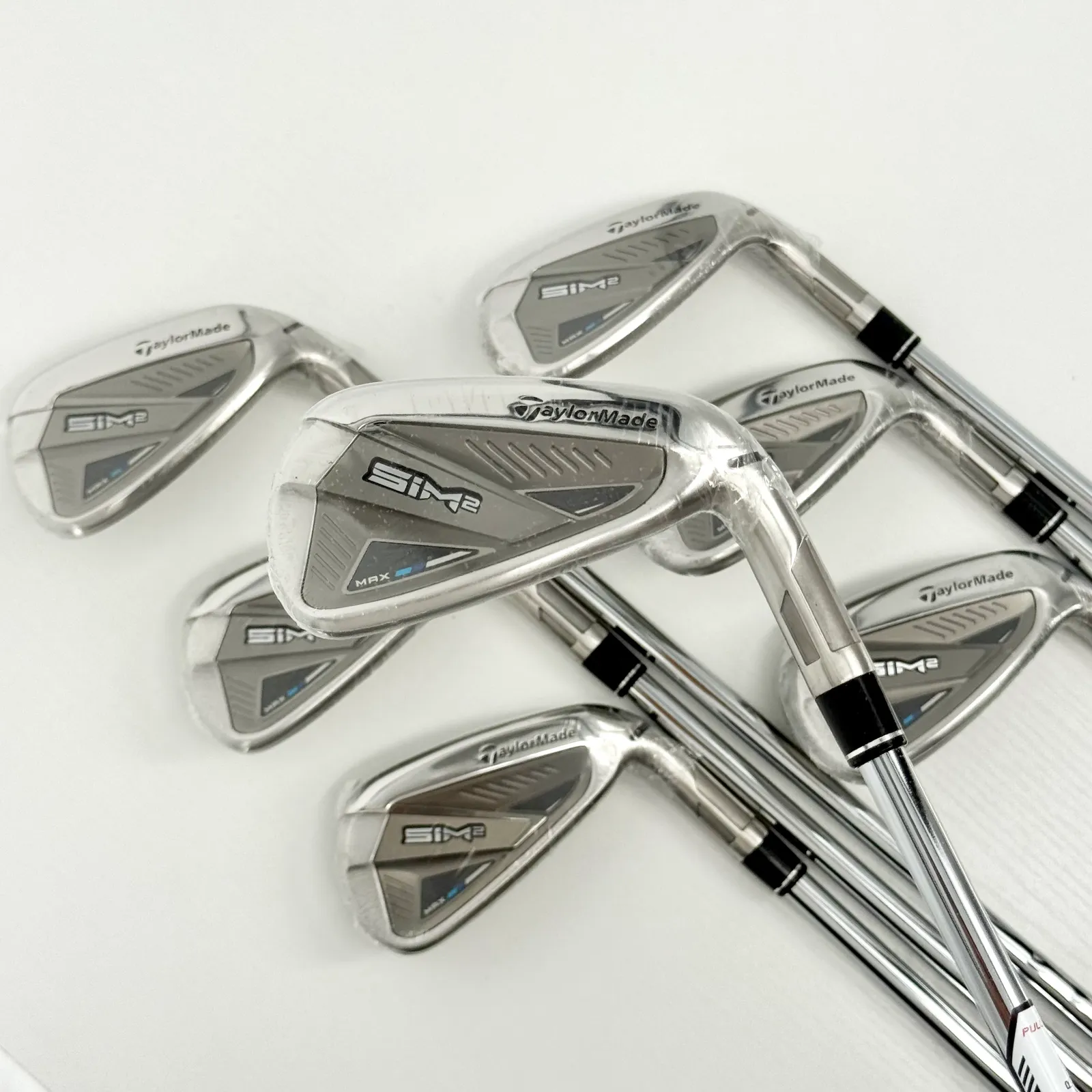 TaylorMade SIM2 Max 5-AW Iron Set - KBS MT 85 Grams Regular Flex
