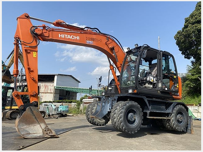 HITACHI ZX125W-6 (Excavators) at Osaka, Japan | Buy used Japanese
