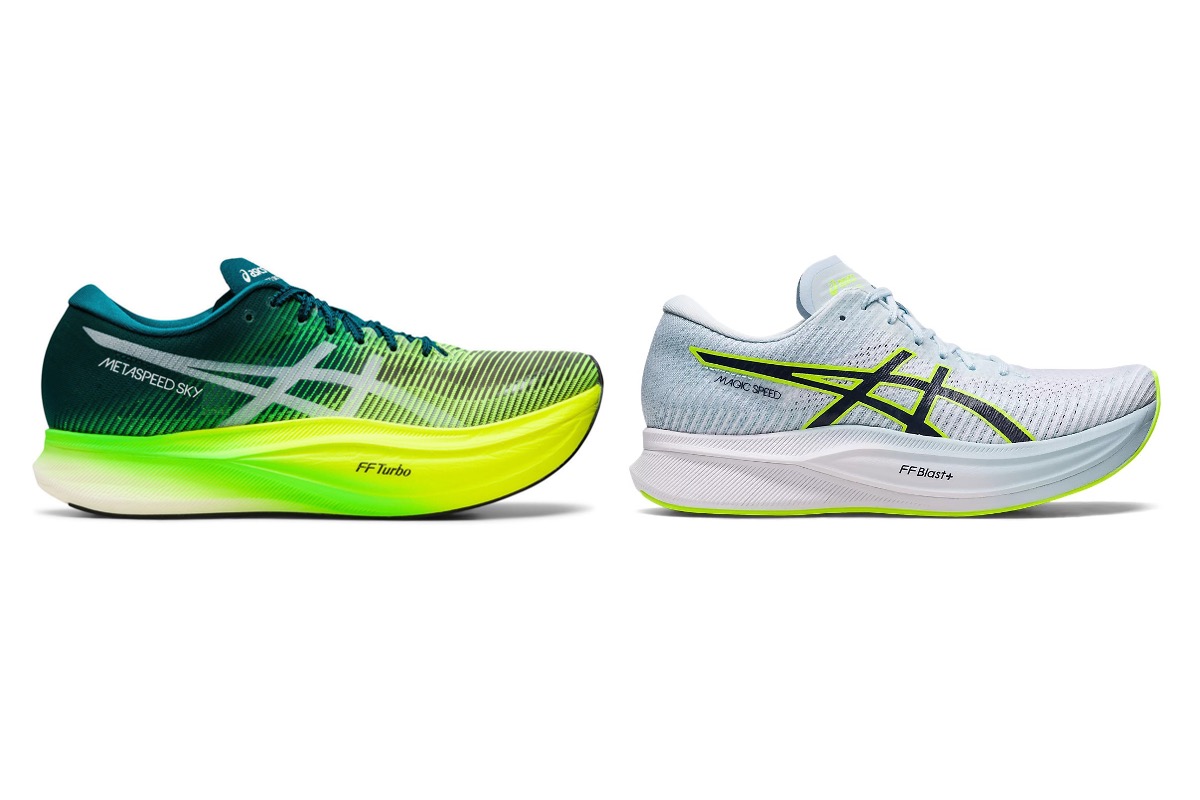 アシックス】サブ4向けレーシングシューズ「S4」は安定感・反発性を