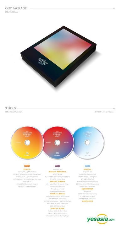 YESASIA: Mamamoo - 4season F/W Concert (DVD) (Photobook + Clear