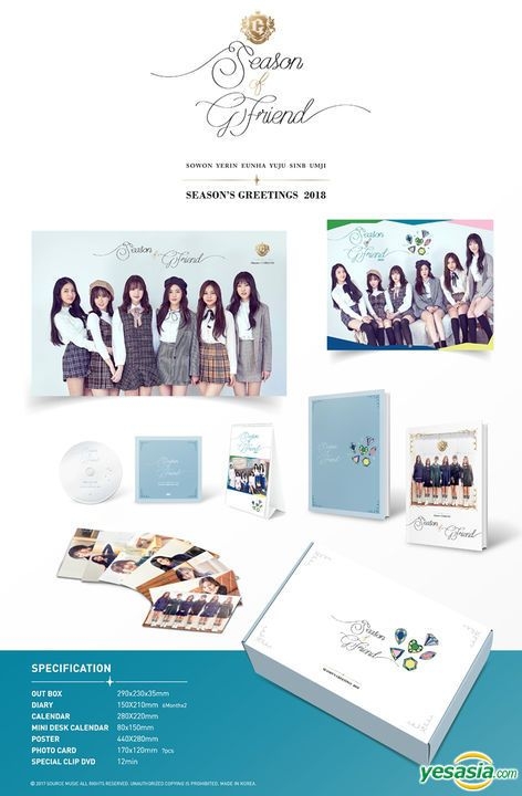 YESASIA: Image Gallery - GFriend 2018 Season's Greetings