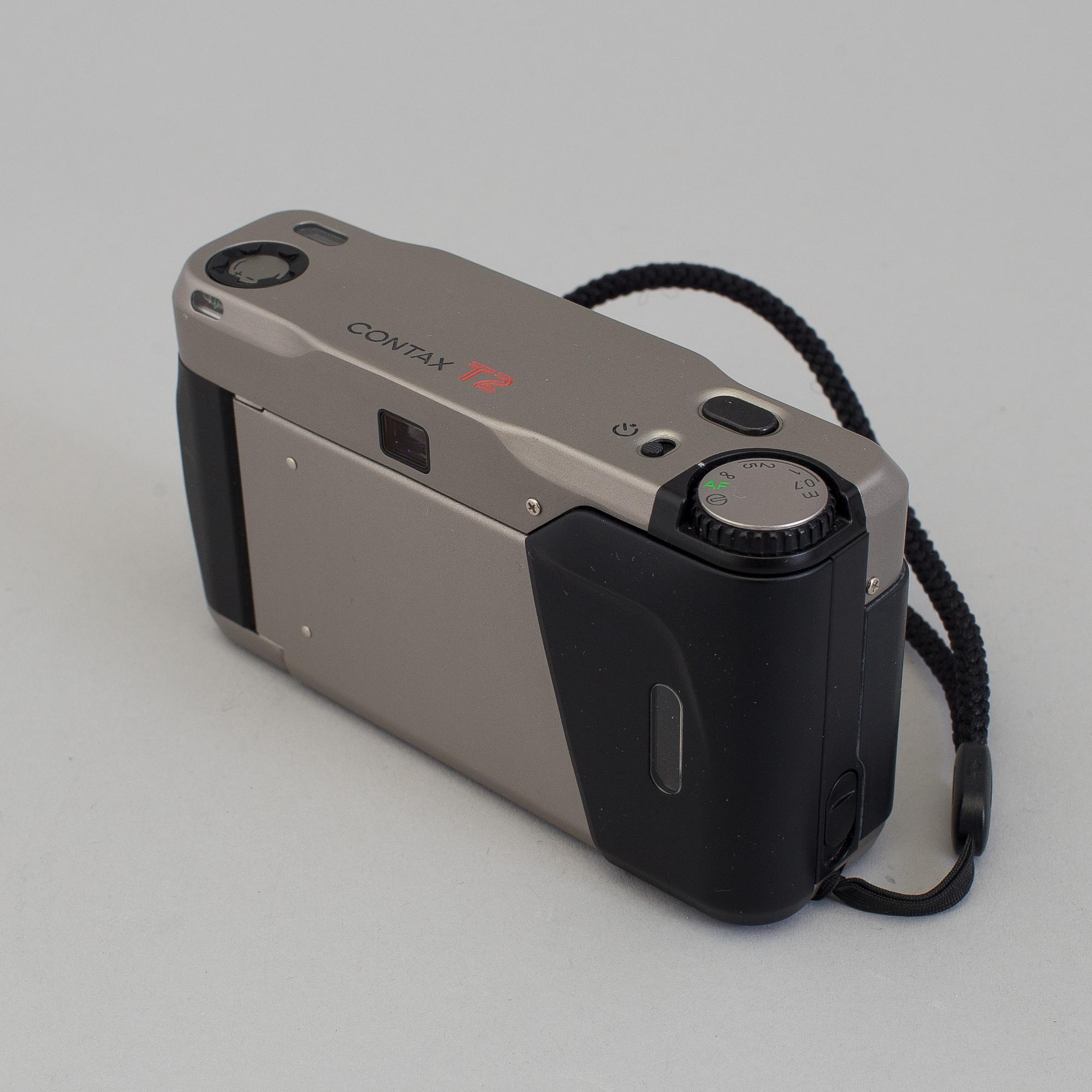 A Contax T2 Camera With Carl Zeiss Sonnar 2.8/38 T* no 012491 From