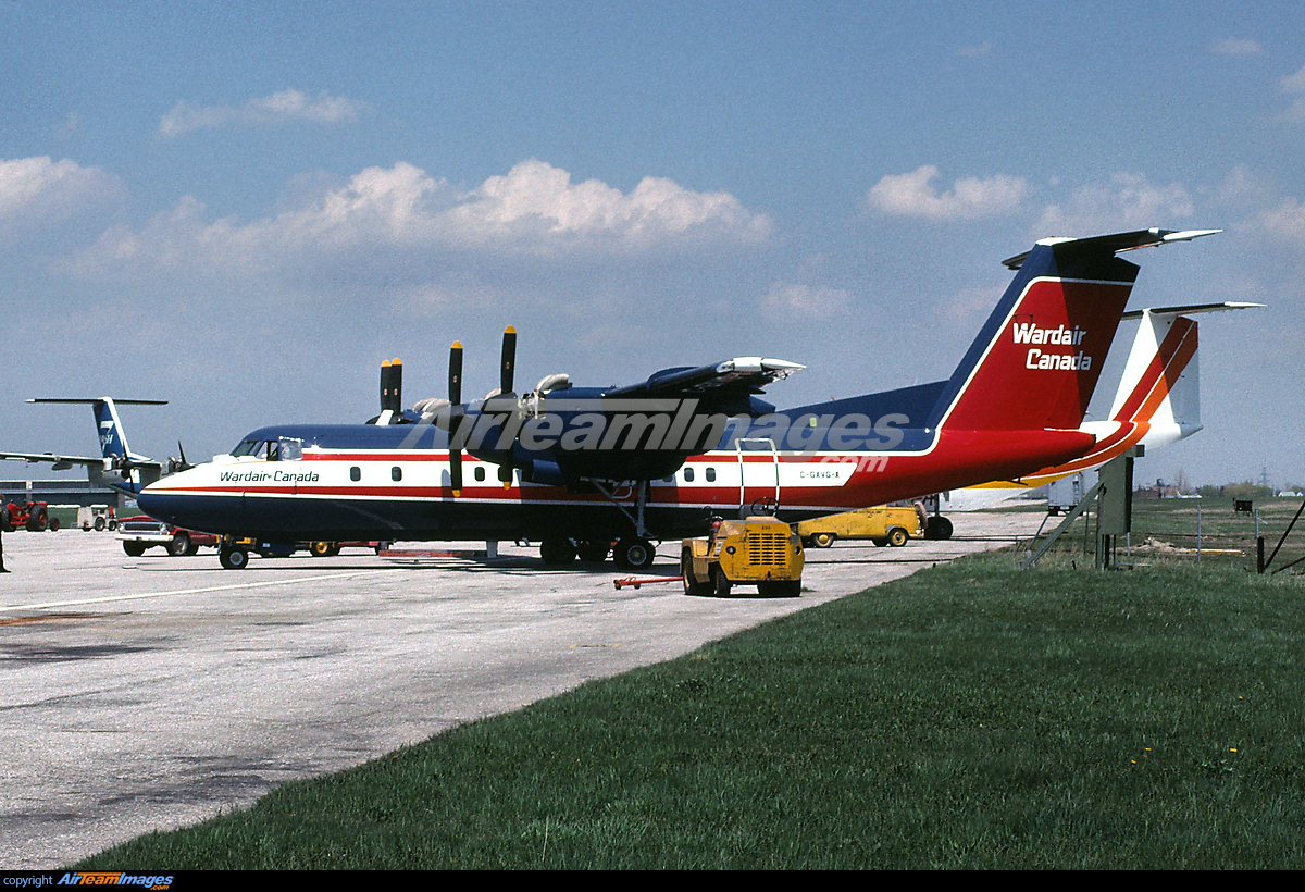 DHC-7-103 Dash 7 Wardair Canada C-GXVG - AirTeamImages.com