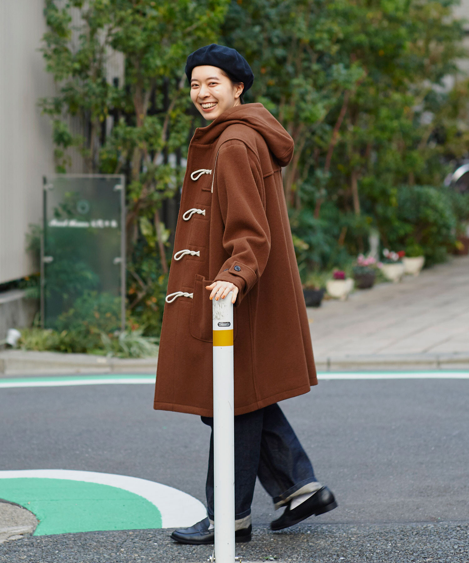 AMBIDEX Store △○ウールモッサ ダッフルコート(F チャ): PAR ICI