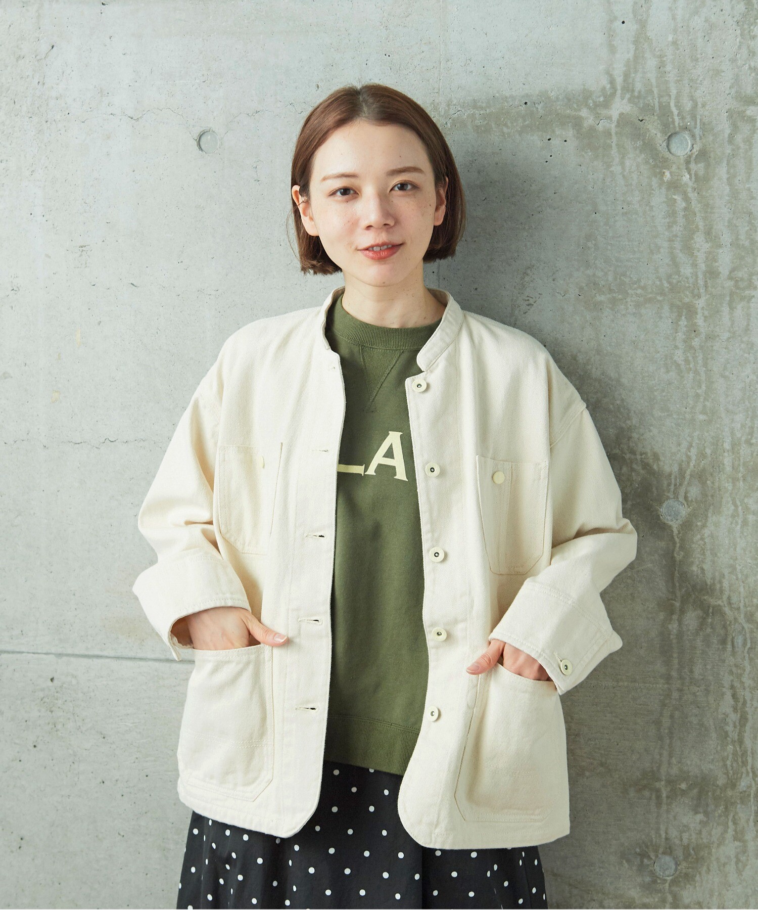 AMBIDEX Store カツラギ カバーオール(M キナリ): PAR ICI