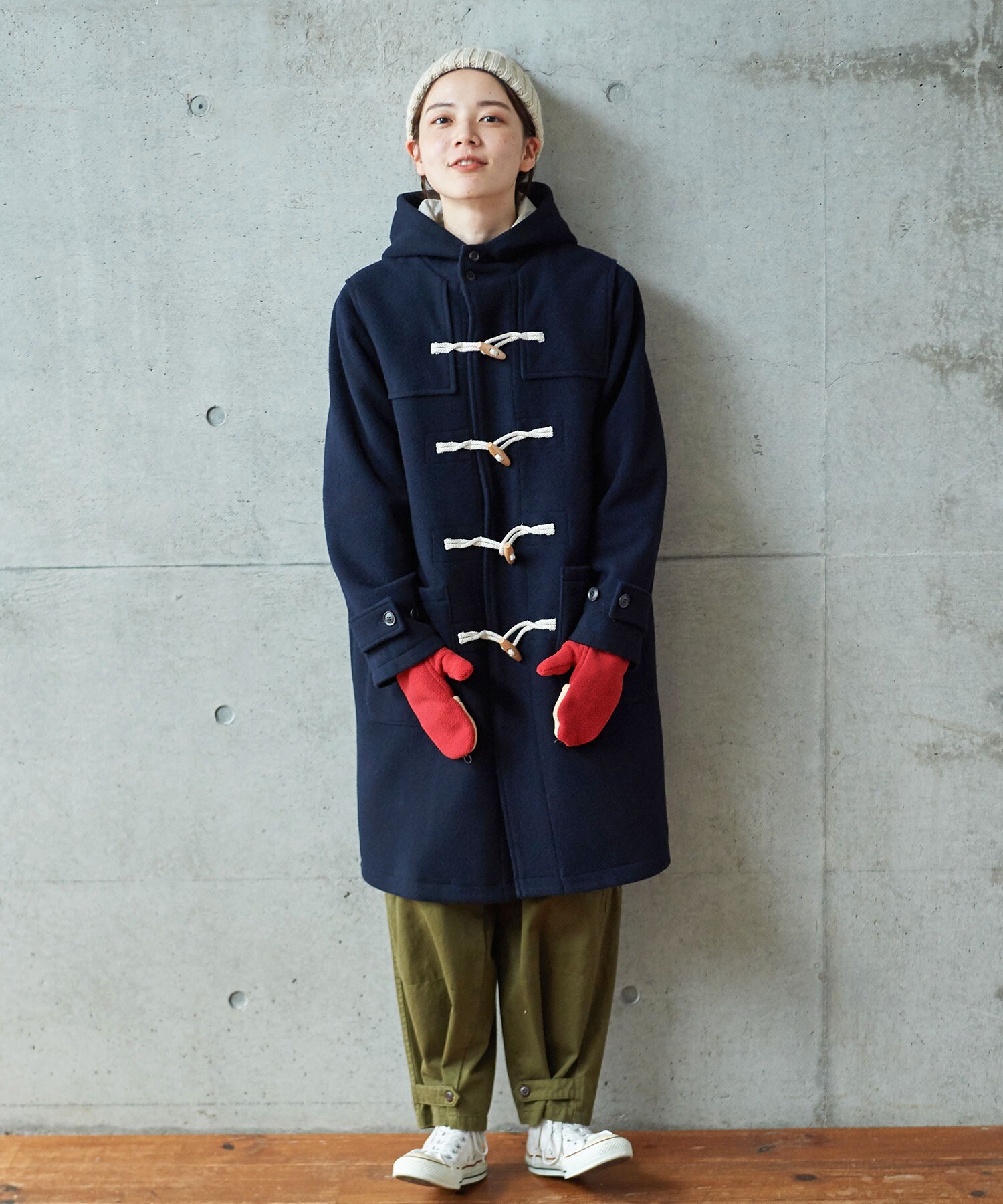 AMBIDEX Store △○ウールモッサ ダッフルコート(F チャ): PAR ICI