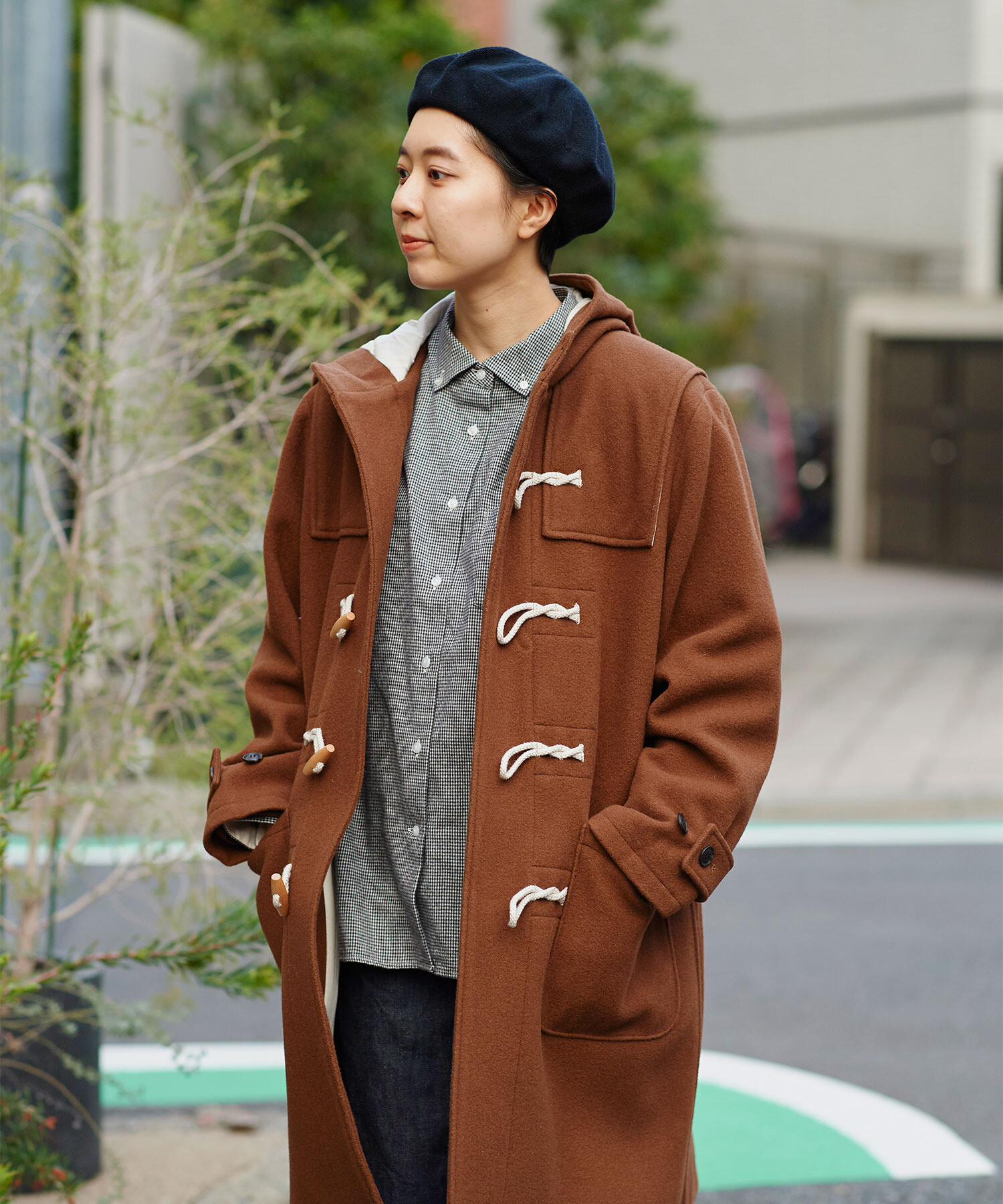 AMBIDEX Store △○ウールモッサ ダッフルコート(F チャ): PAR ICI