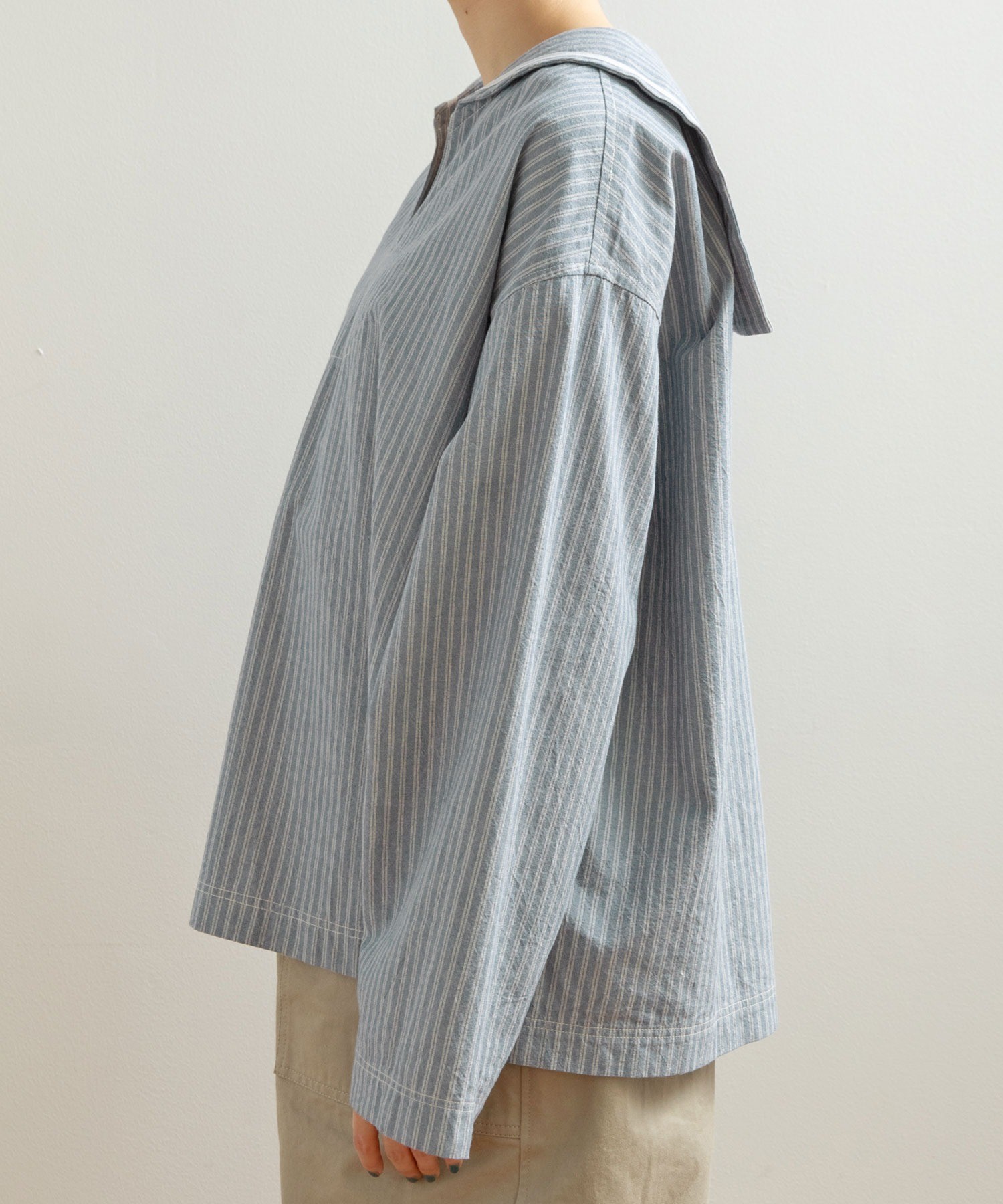 AMBIDEX Store ○○セルヴィッチシャンブレー/ストライプ セーラー