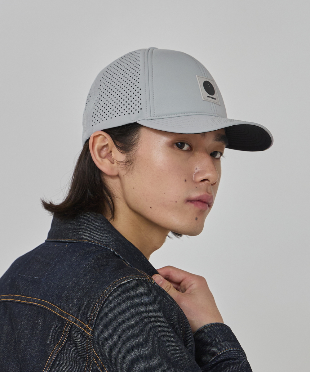 OVERRIDE RUBBER LOGO VENTED SB CAP | 59cm～61cm(80) BLACK (01