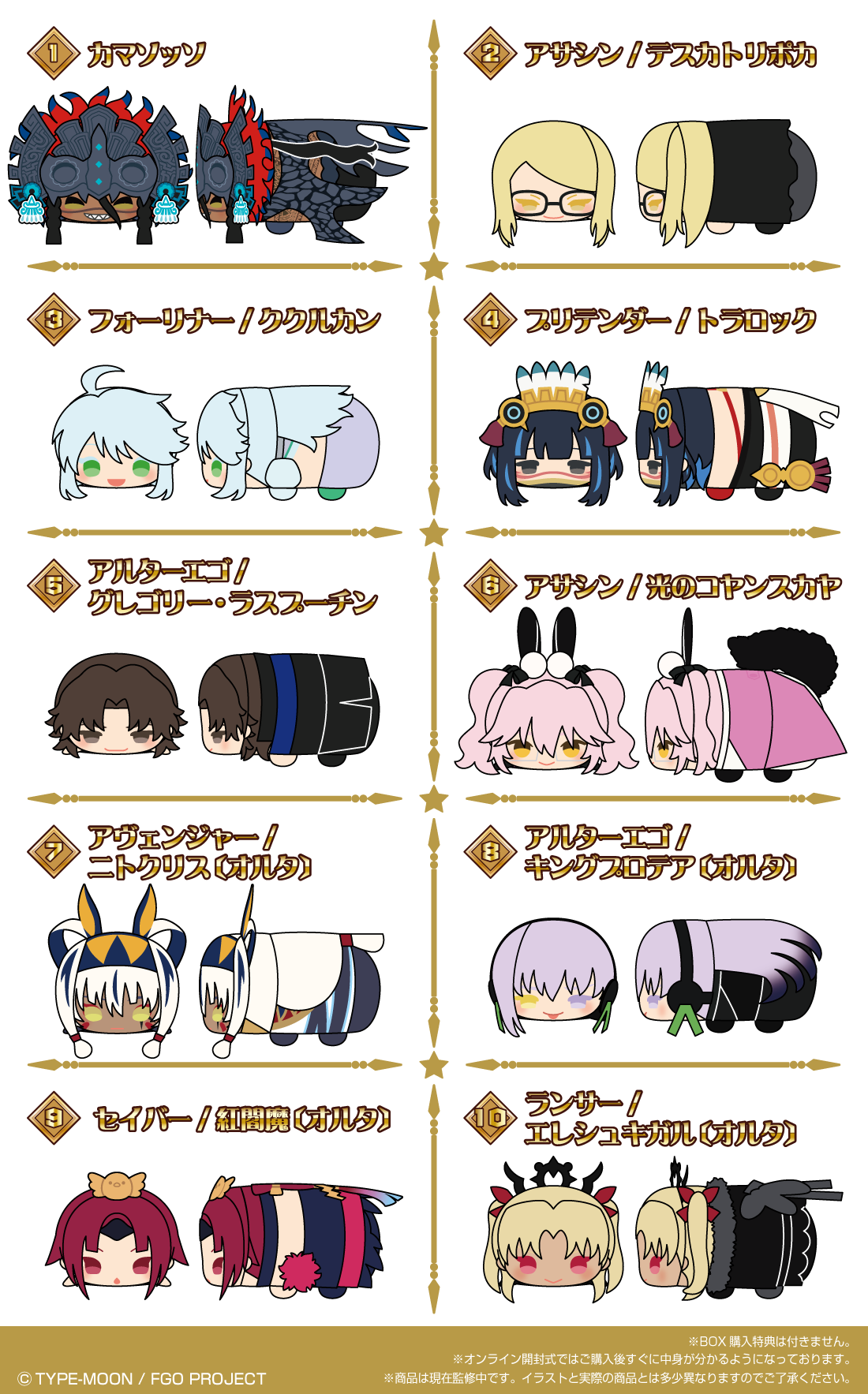 もちもちマスコット Fate/Grand Order vol.14 単品販売 | もちもち