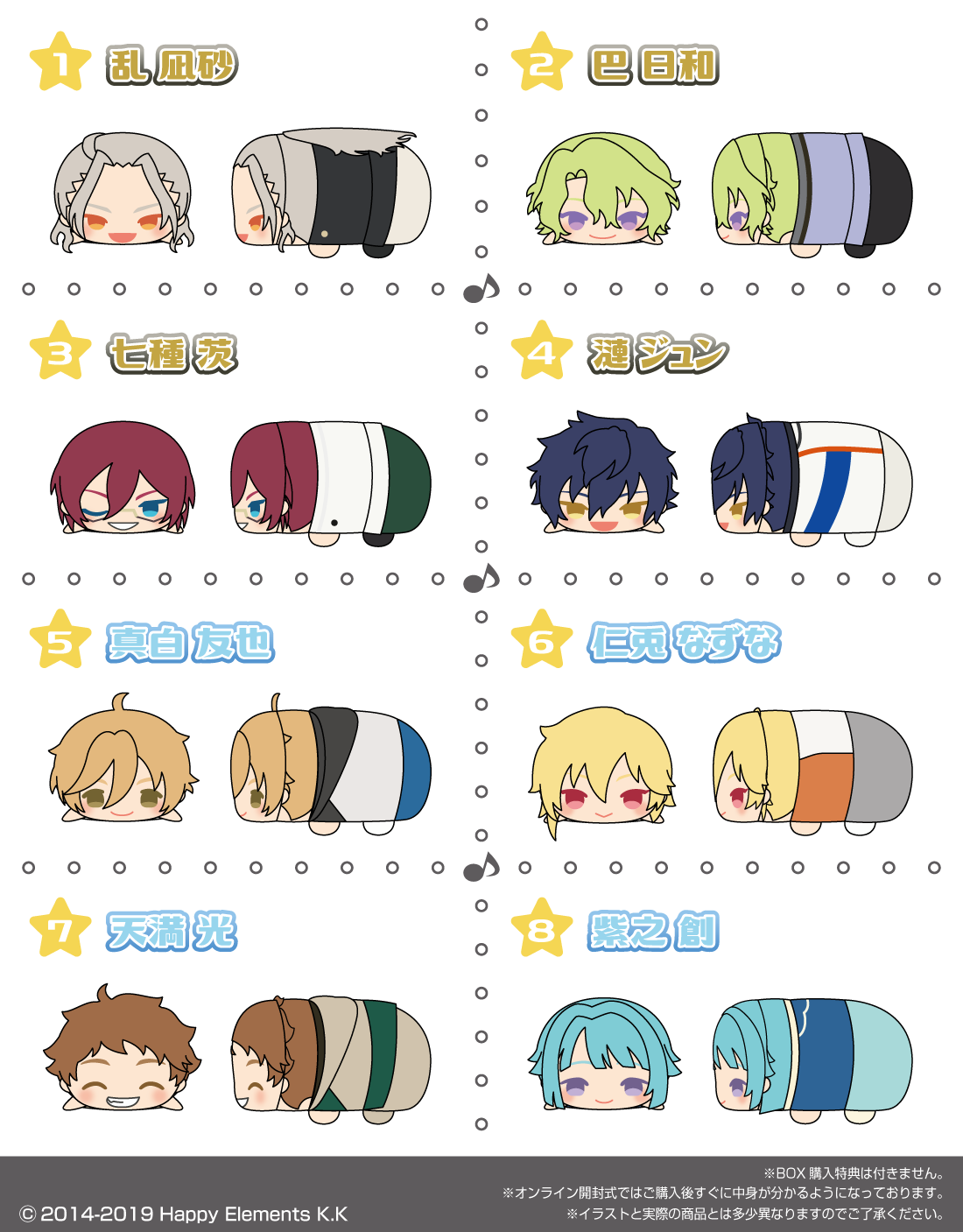 もちもちマスコット あんさんぶるスターズ！！ vol.8 単品販売