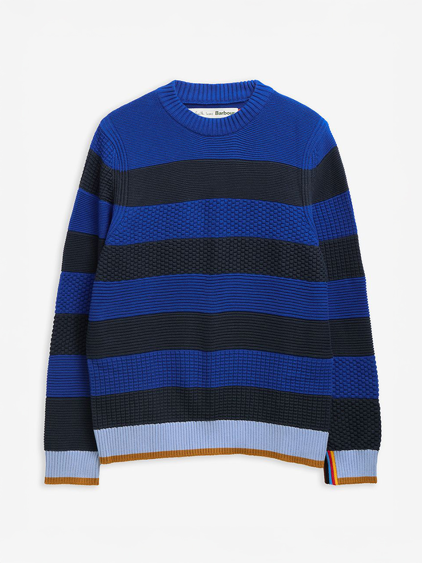 Barbour × Paul Smith》Southwoldボーダーニット｜ニット｜トップス
