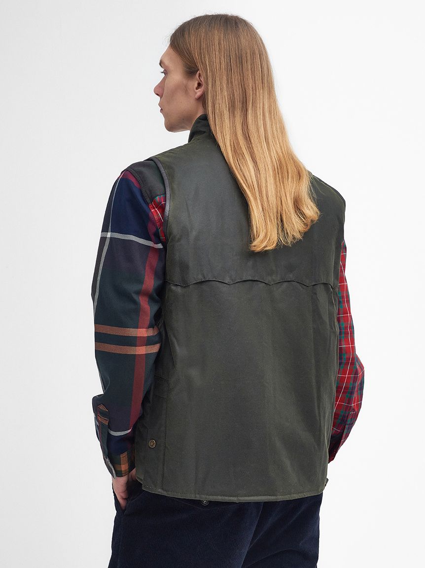 Barbour × BARACUTA》ワックスコットン ベスト｜ベスト｜ベスト