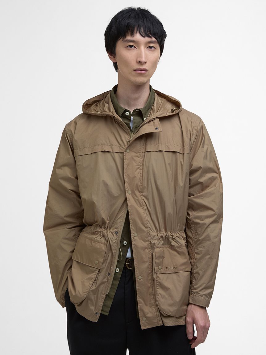 Durham ナイロン フード ブルゾン｜ノンワックスジャケット