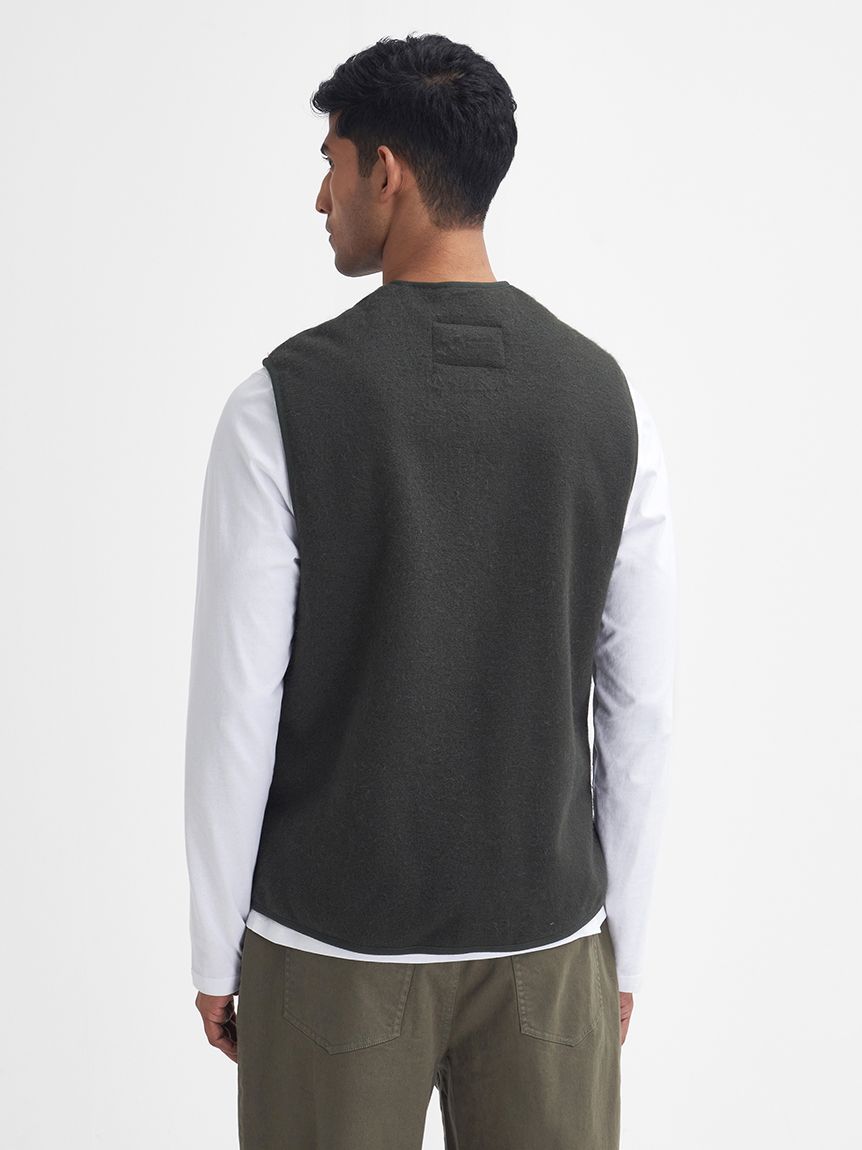 フロントジップ ファー ライナー ベスト レギュラーフィット （ユニ