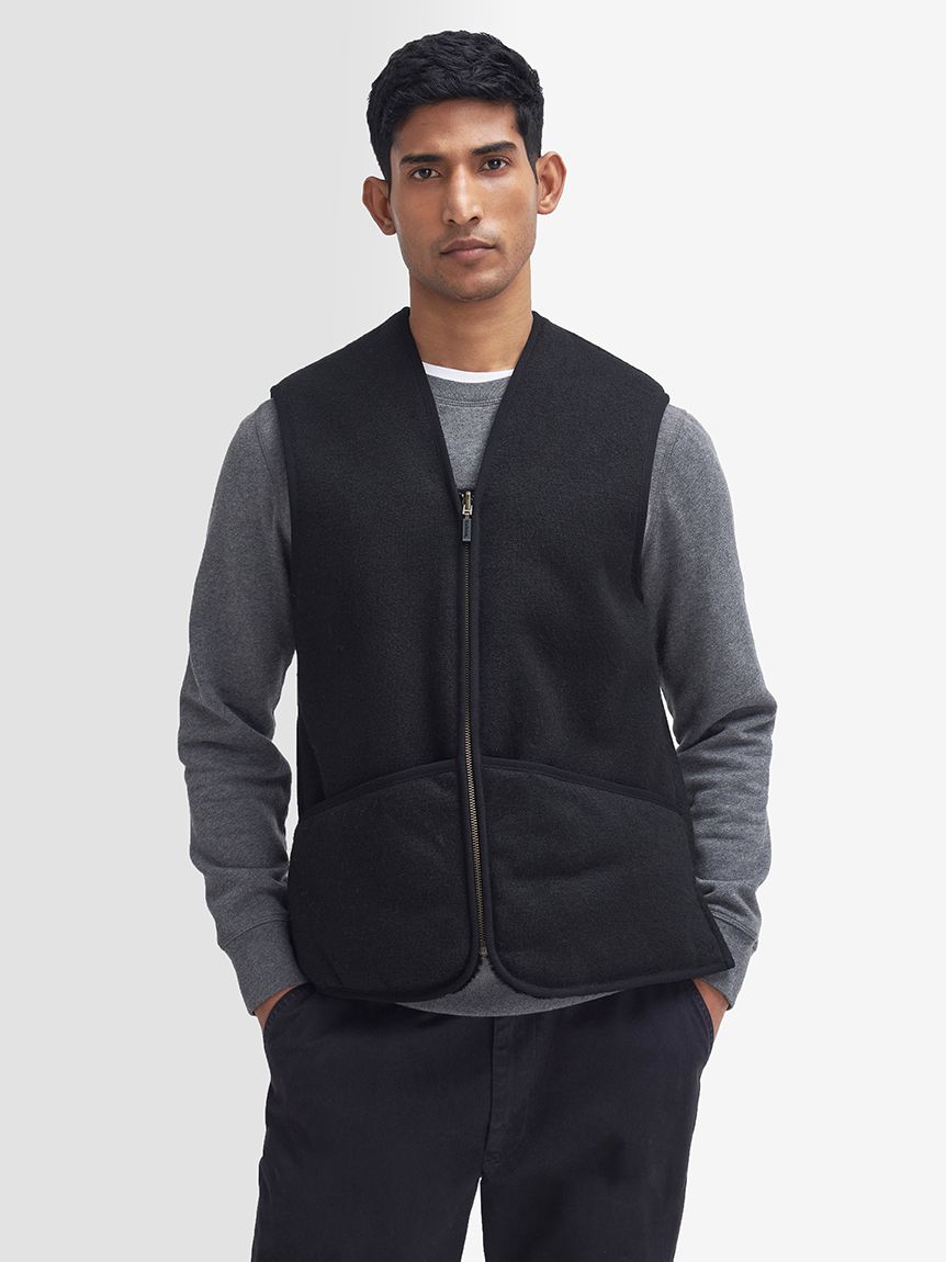 フロントジップ ファー ライナー ベスト レギュラーフィット （ユニ