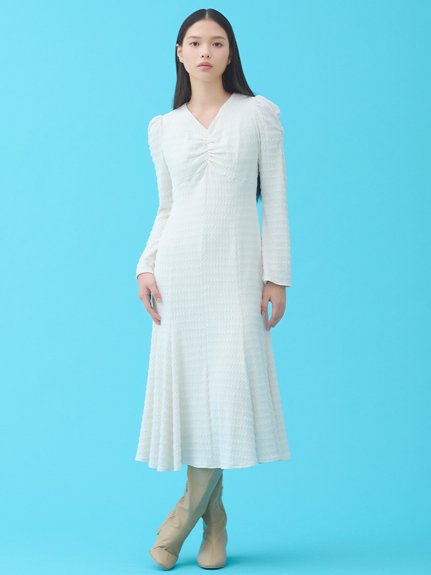 ストレッチマーメイドワンピース(デイリーワンピース)｜DRESS（ドレス