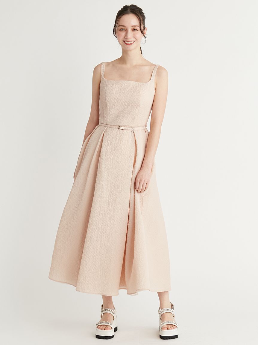 カップインフィットアンドフレアドレス(デイリーワンピース)｜DRESS