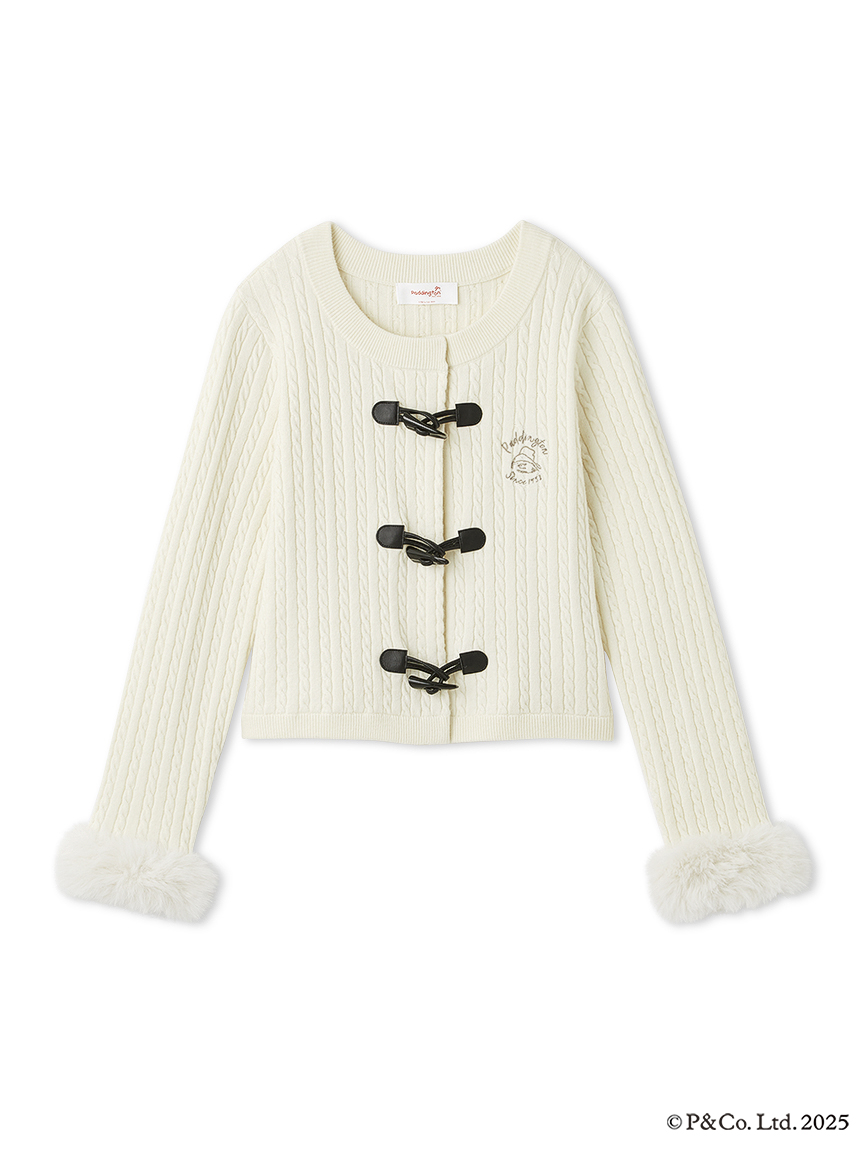 パディントン(TM)×CELFORD】ケーブルカーディガン(カーディガン)｜TOPS