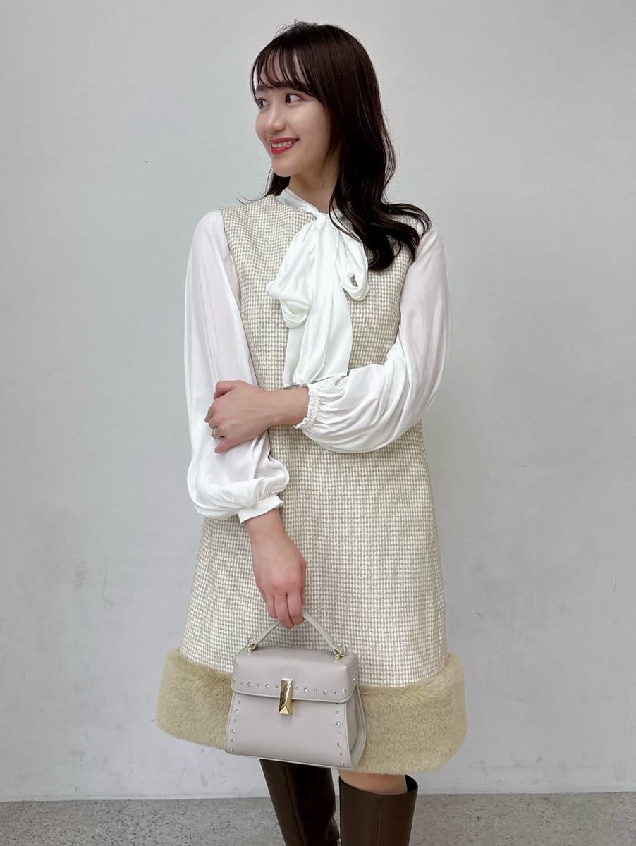 ビッグリボンシアーブラウス(ブラウス・シャツ)｜TOPS（トップス