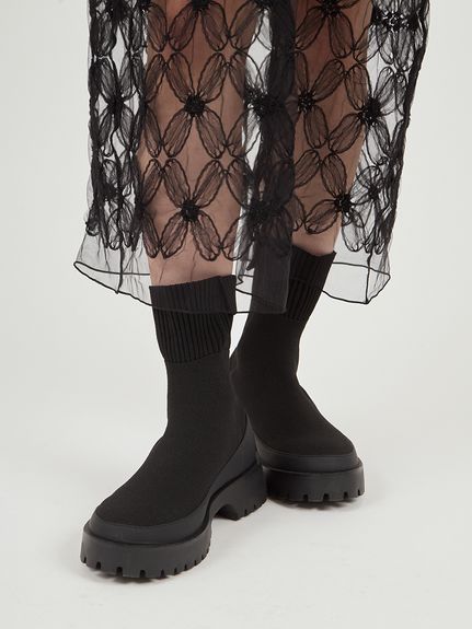 ecoニットブーツ(ブーツ)｜シューズ｜emmi（エミ）の通販サイト 【公式】