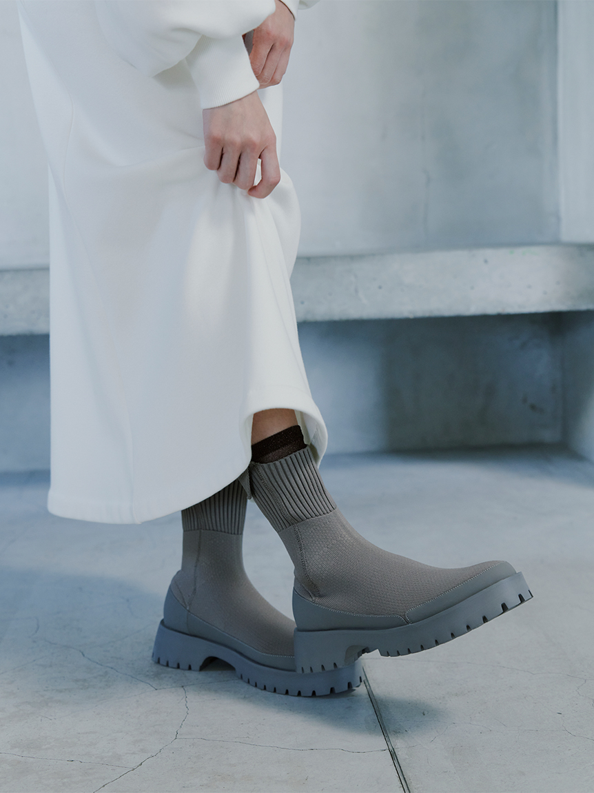 eco ニットブーツ(ブーツ)｜シューズ｜emmi（エミ）の通販サイト 【公式】