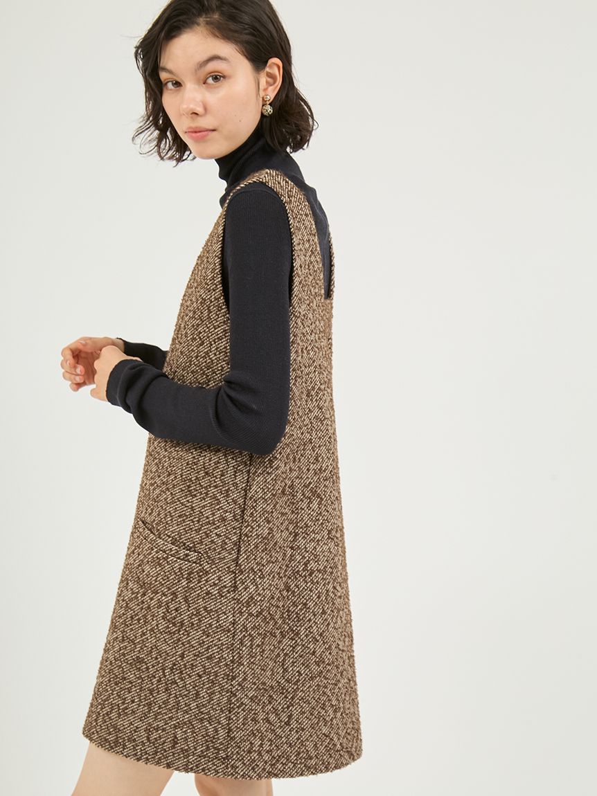 ミニジャンパースカート(膝丈ワンピース)｜ワンピース｜emmi（エミ）の