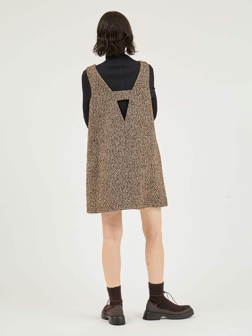 ミニジャンパースカート(膝丈ワンピース)｜ワンピース｜emmi（エミ）の