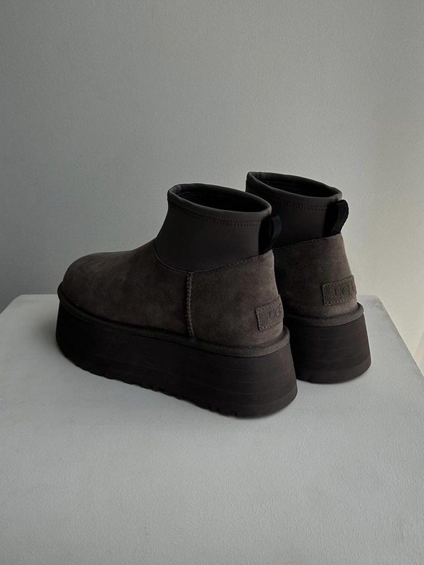 UGG for emmi】MINI DIPPER グレー 25サイズ UGG for emmi】MINI