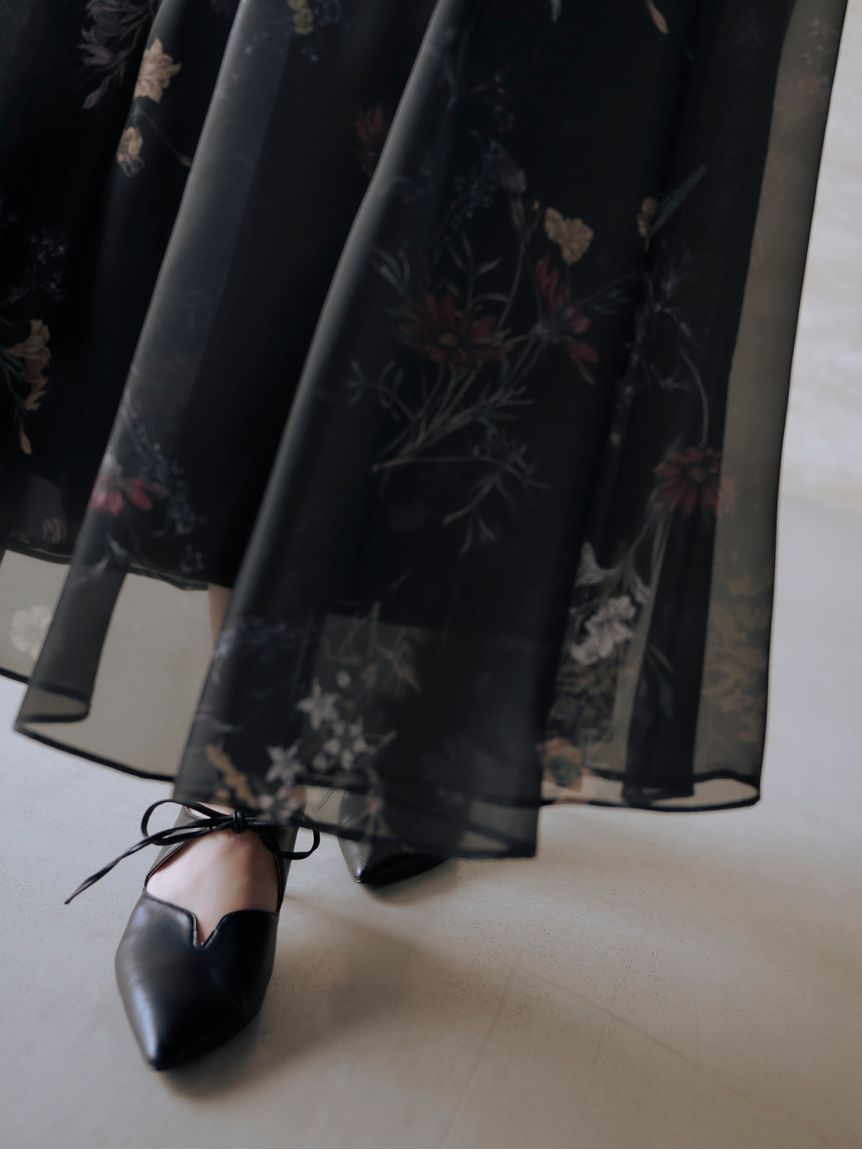 リボンミュールサンダル(サンダル)｜シューズ｜FRAY I.D（フレイ