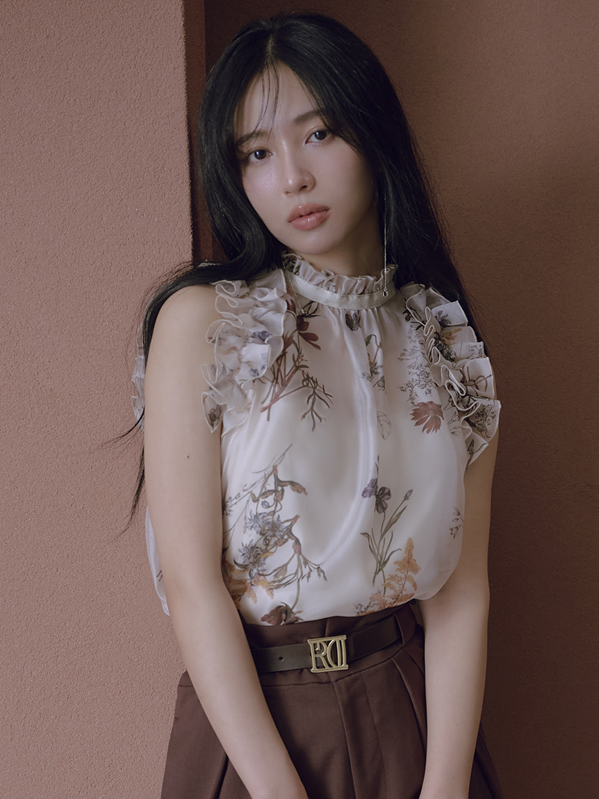 2wayギャザーフリルブラウス(ブラウス)｜トップス｜FRAY I.D（フレイ