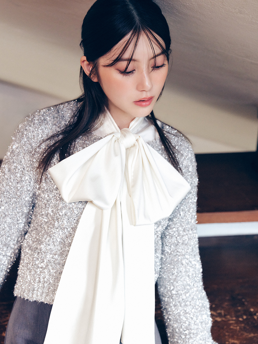 ビッグボウタイブラウス(ブラウス)｜トップス｜FRAY I.D（フレイ