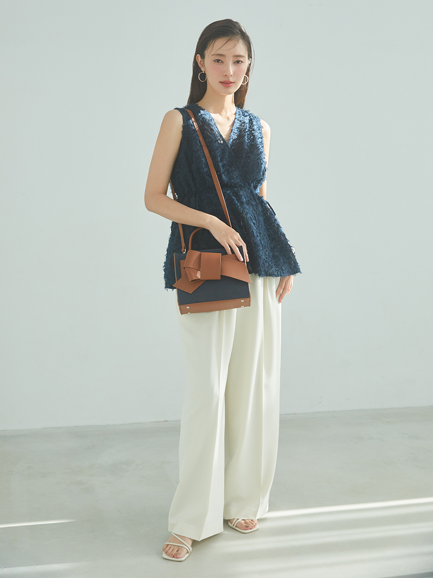 LIMITED]ペプラムフリンジトップス(ブラウス)｜トップス｜FRAY I.D