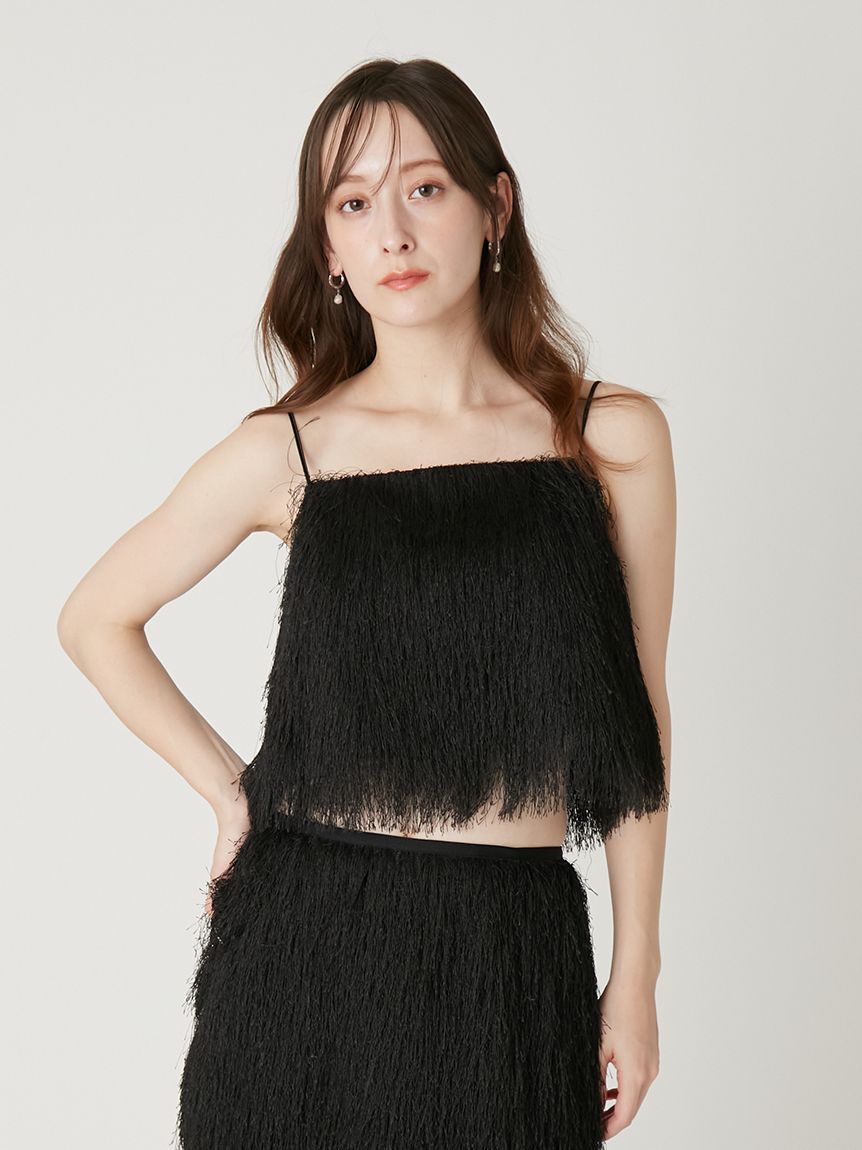 シャギージャガードキャミソール(キャミソール)｜トップス｜FRAY I.D