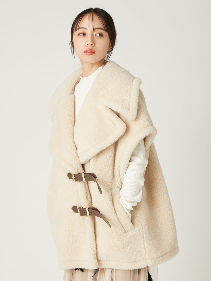 ECOPELボアポンチョ(ポンチョ)｜アウター｜FRAY I.D（フレイ