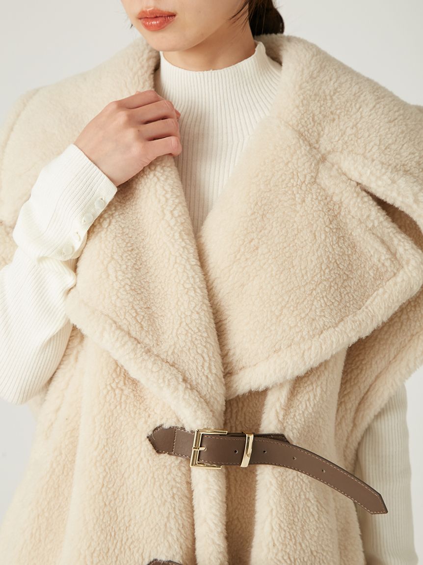 ECOPELボアポンチョ(ポンチョ)｜アウター｜FRAY I.D（フレイ