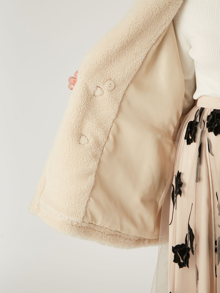 ECOPELボアポンチョ(ポンチョ)｜アウター｜FRAY I.D（フレイ