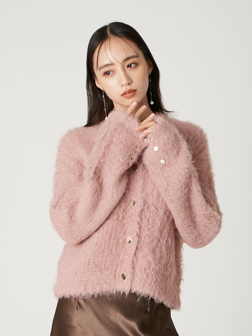 モヘアシャギーニットカーディガン(カーディガン)｜トップス｜FRAY I.D