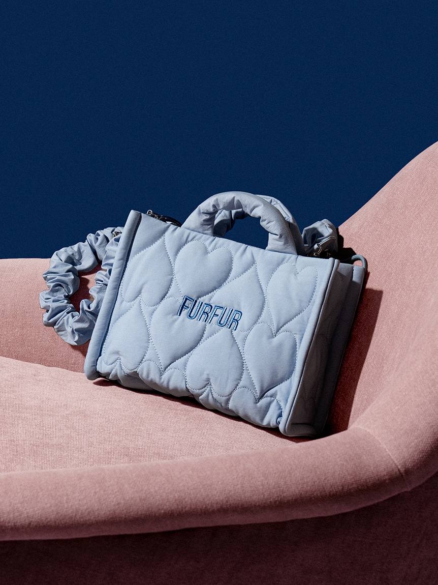 オフィシャルサイト限定カラー】ハートキルティングバッグ(バッグ