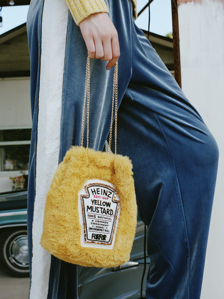 HEINZコラボ】エコファーショルダーバッグ(バッグ)｜FURFUR（ファー