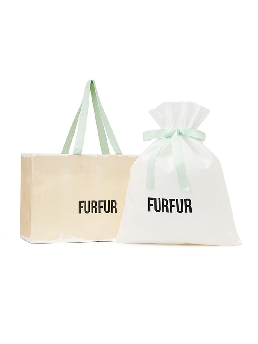 セルフラッピング】FURFUR ショッパー付きギフト巾着(ML)(その他