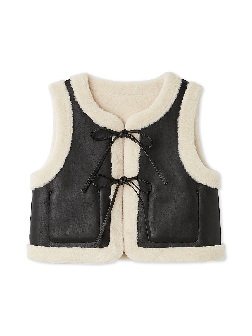 リバーシブルムートンベスト(ジャケット)｜アウター｜FURFUR（ファー